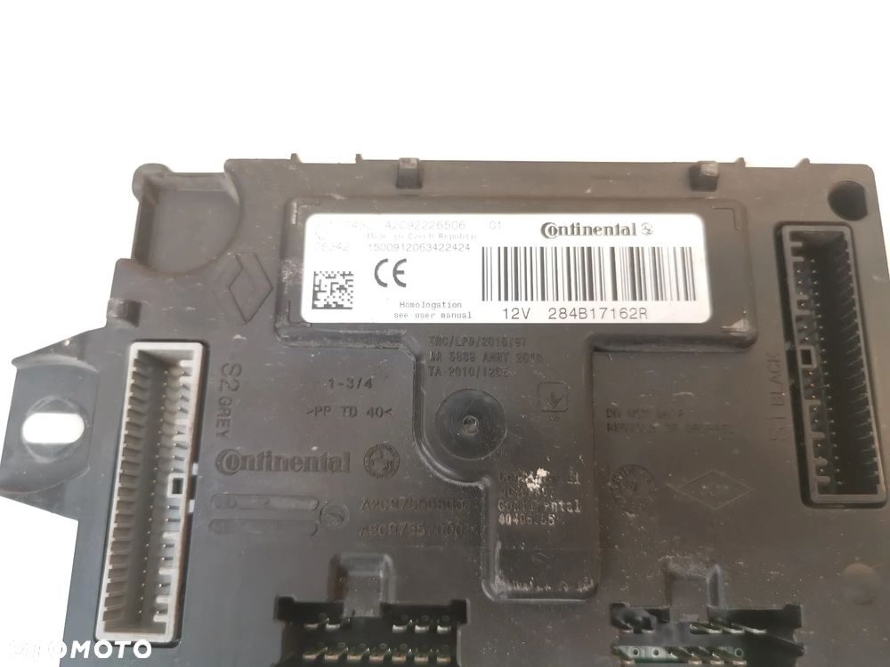 Dacia Sandero II Sterownik  Moduł komfortu 284B17162R / A2C92226506 - 2