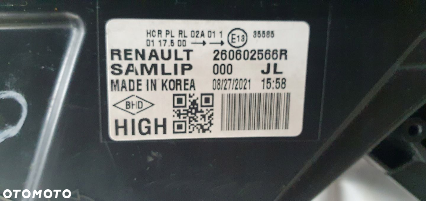 RENAULT ARKANA LAMPA LEWA PRZÓD LED PURE VISION - 4