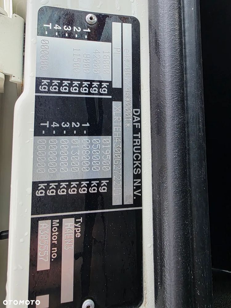 DAF XF 106 480  Euro 6  STANDARD Kontrakt serwisowy - 18