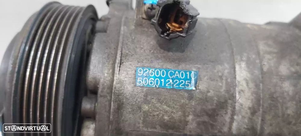 COMPRESSOR AR CONDICIONADO NISSAN MURANO I 2009 -92600CA01C - 1