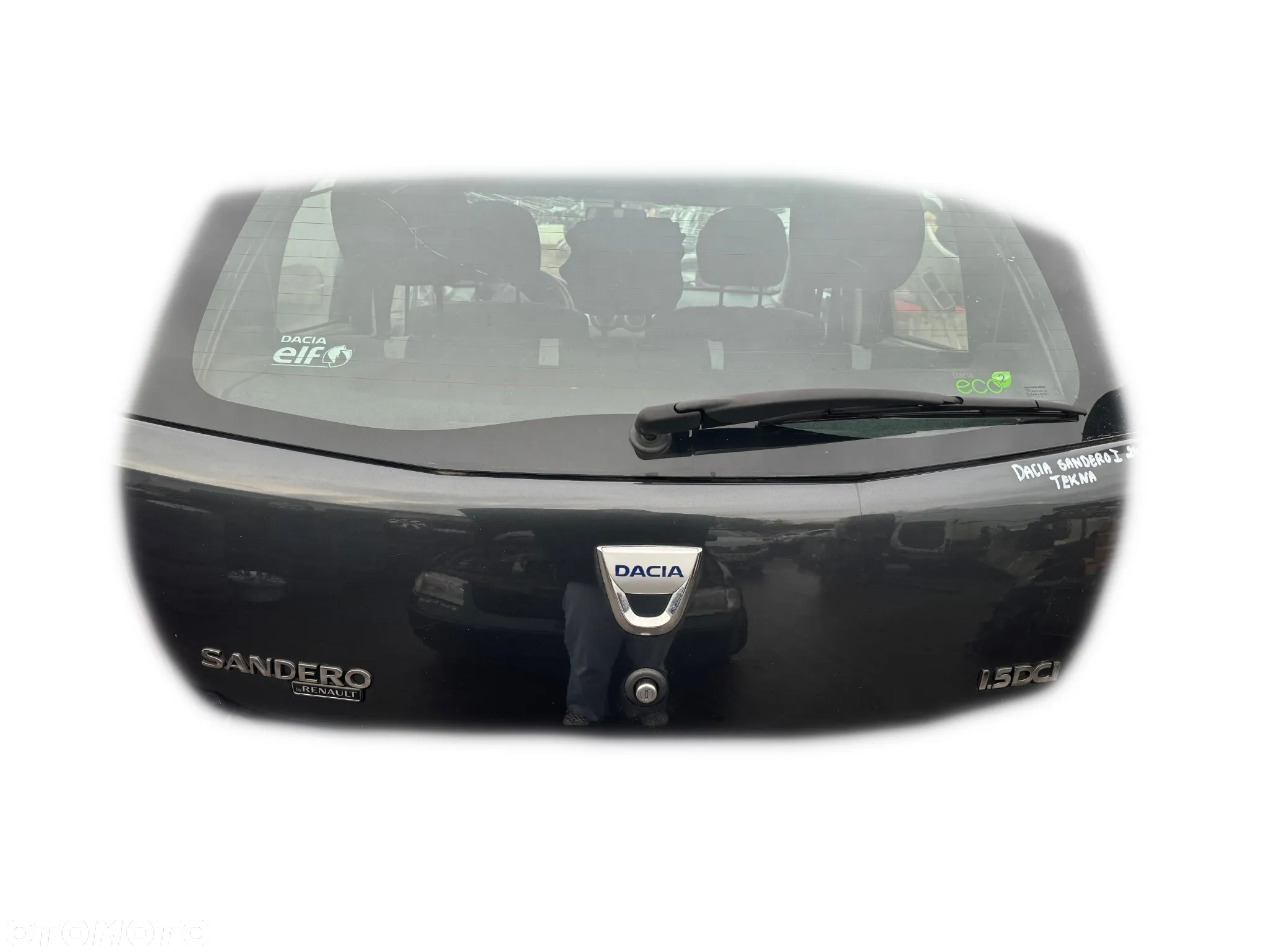 DACIA SANDERO I STEPWAY KLAPA BAGAŻNIKA TEKNA - 2