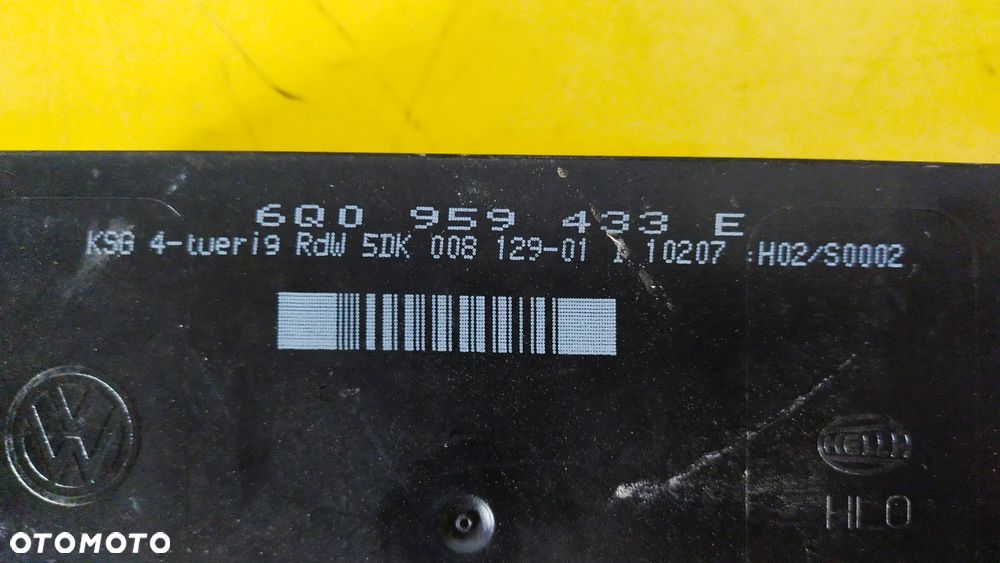 Moduł komfortu vw seat skoda 6Q0959433e - 2