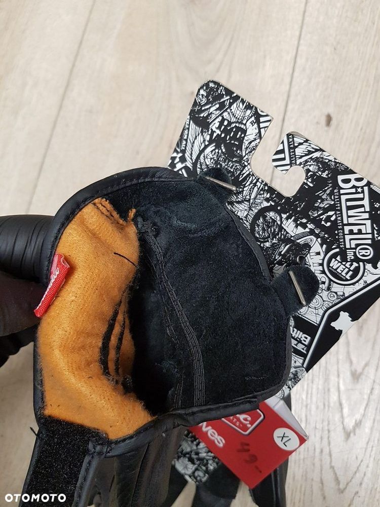 Rękawiczki skórzane na Motocykl Skuter Biltwell Rozmiar XL - 6