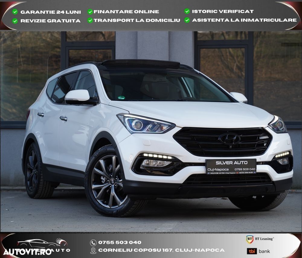 Hyundai Santa Fe blue 2.2 CRDI 4WD Automatik 7-Sitzer Premium - 1