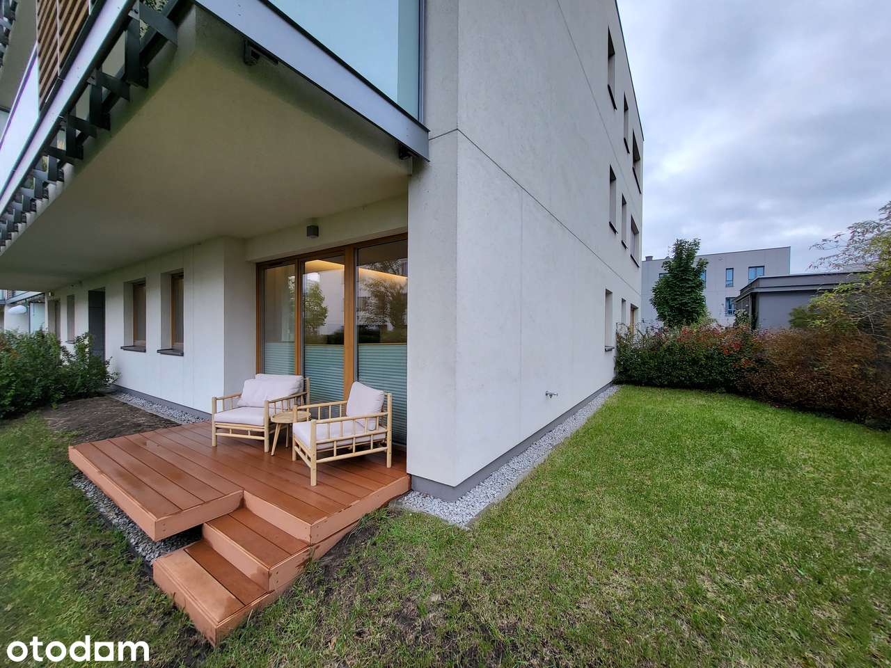 Apartament z ogrodem- garaż w cenie - Jaśminowy Mokotów - bez prowizji