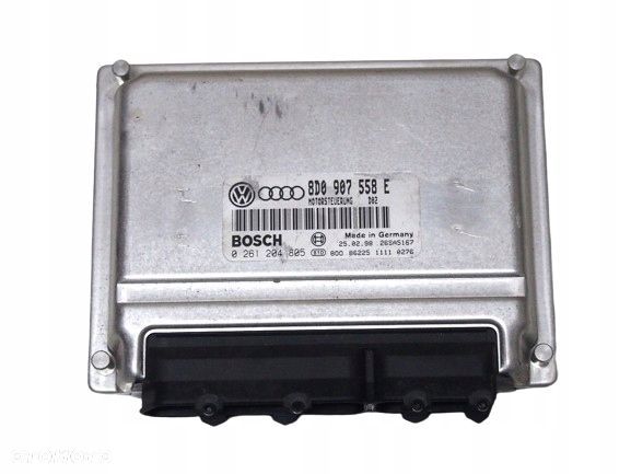 komputer sterownik silnika audi a6 c5 / vw passat b5 1.8t turbo 8d0907558e - 1