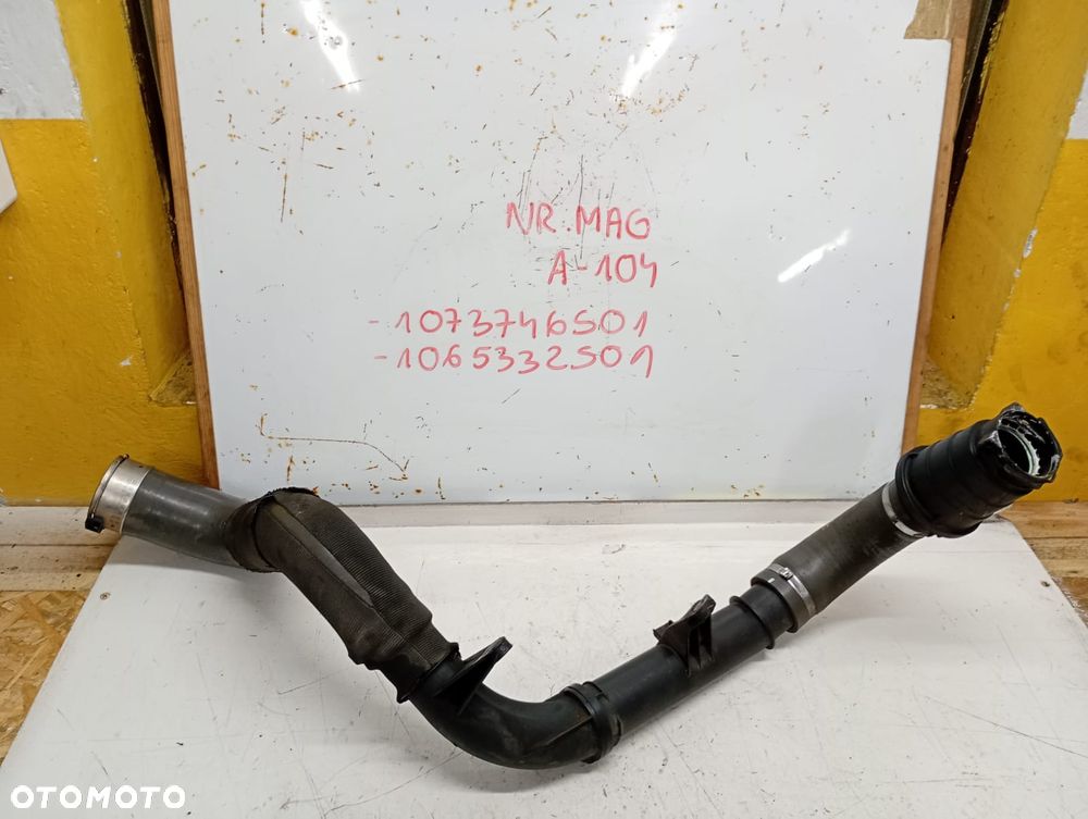RURA INTERCOOLERA RENAULT SCENIC III 1.6 DCI 1073746S01 1065332S01 - 1