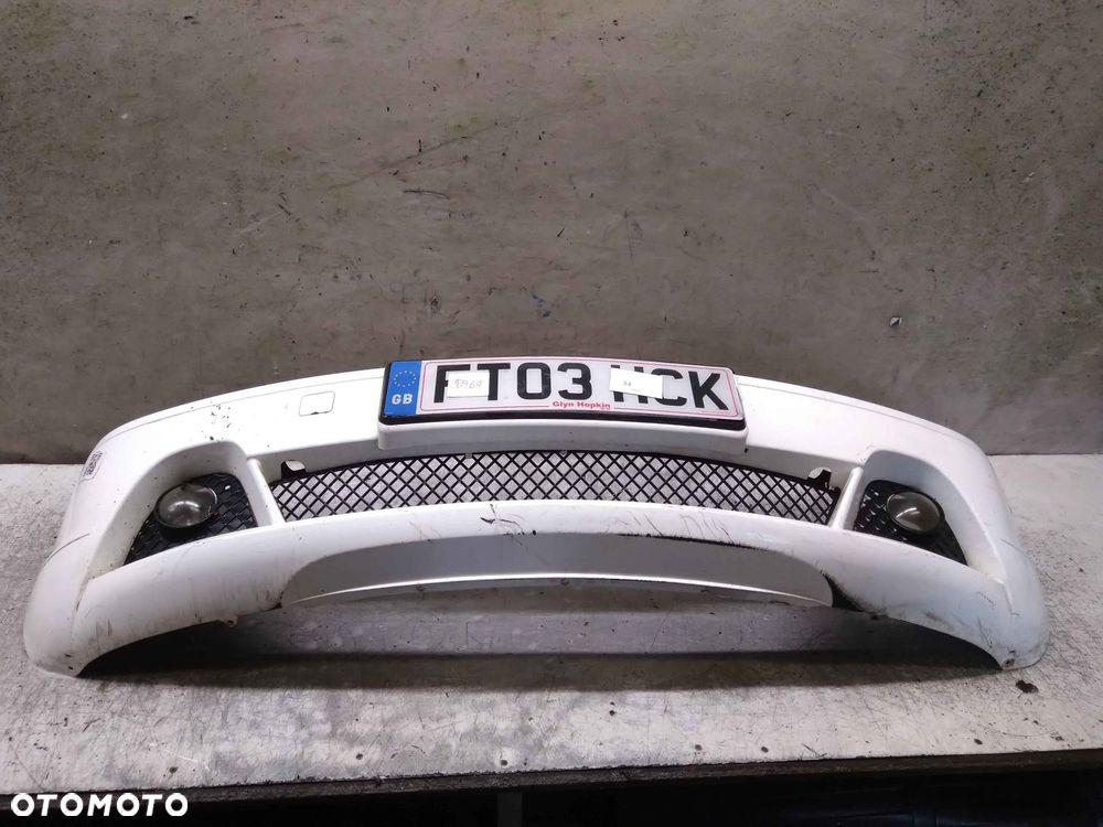 ^ ZDERZAK PRZÓD PRZEDNI BMW E46 SERIA 3 COUPE CABRIO LIFT FL ALPINA WEISS BIAŁY HALOGENY