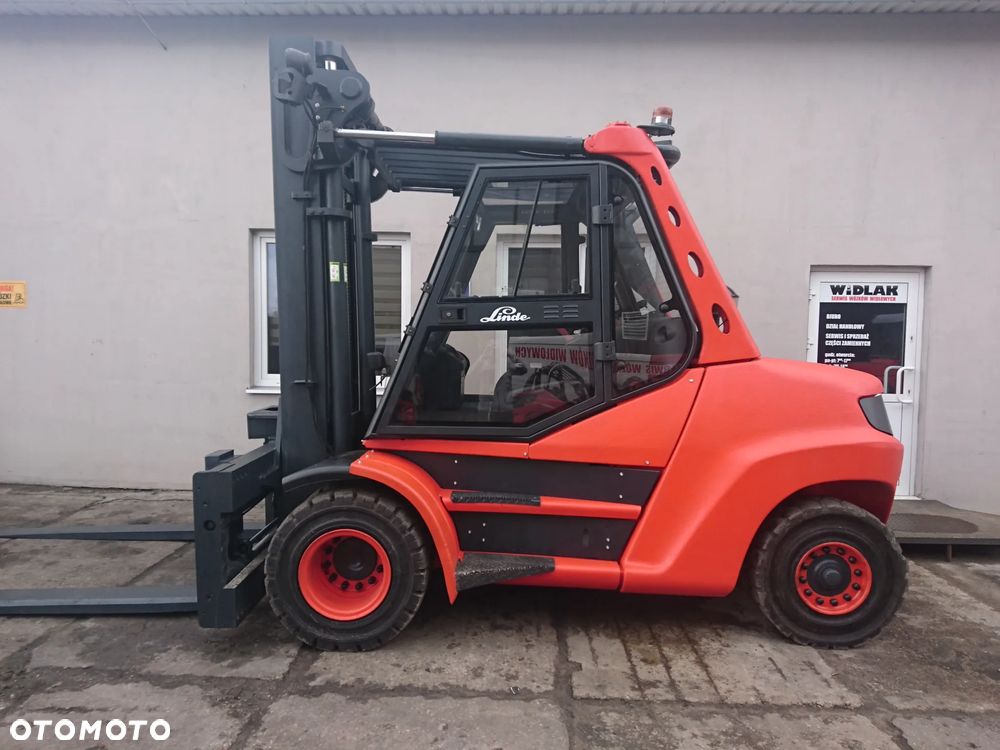 Linde [2014] WÓZEK WIDŁOWY LINDE H80D-900 DIESEL 8ton/900 - 1