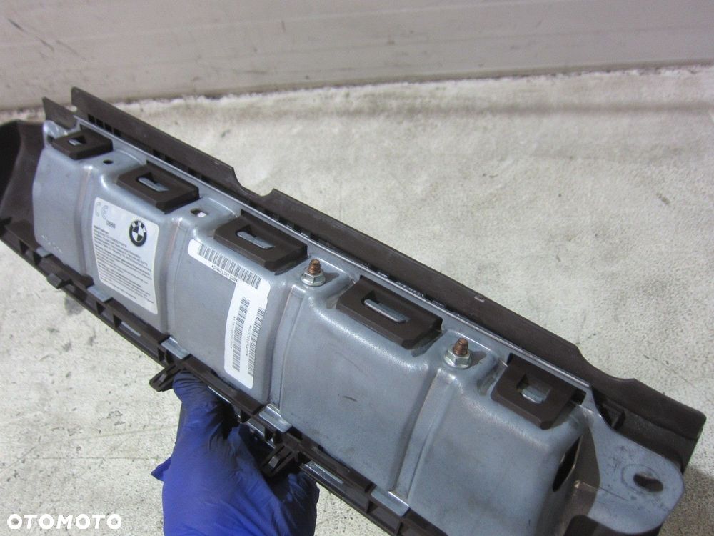 BMW X5 F15 F16 USA PODUSZKA KOLANOWA KIEROWCY MOKKA BRĄZ AIRBAG 72129311692 - 7