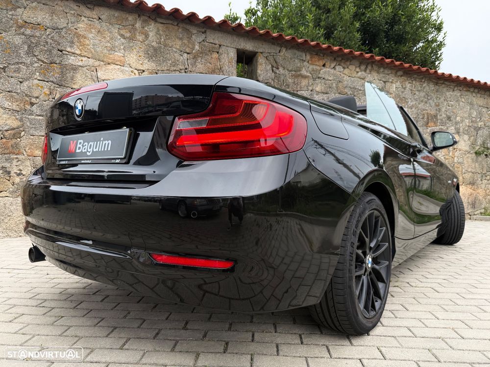 BMW 218 d Cabrio Line Sport - 8