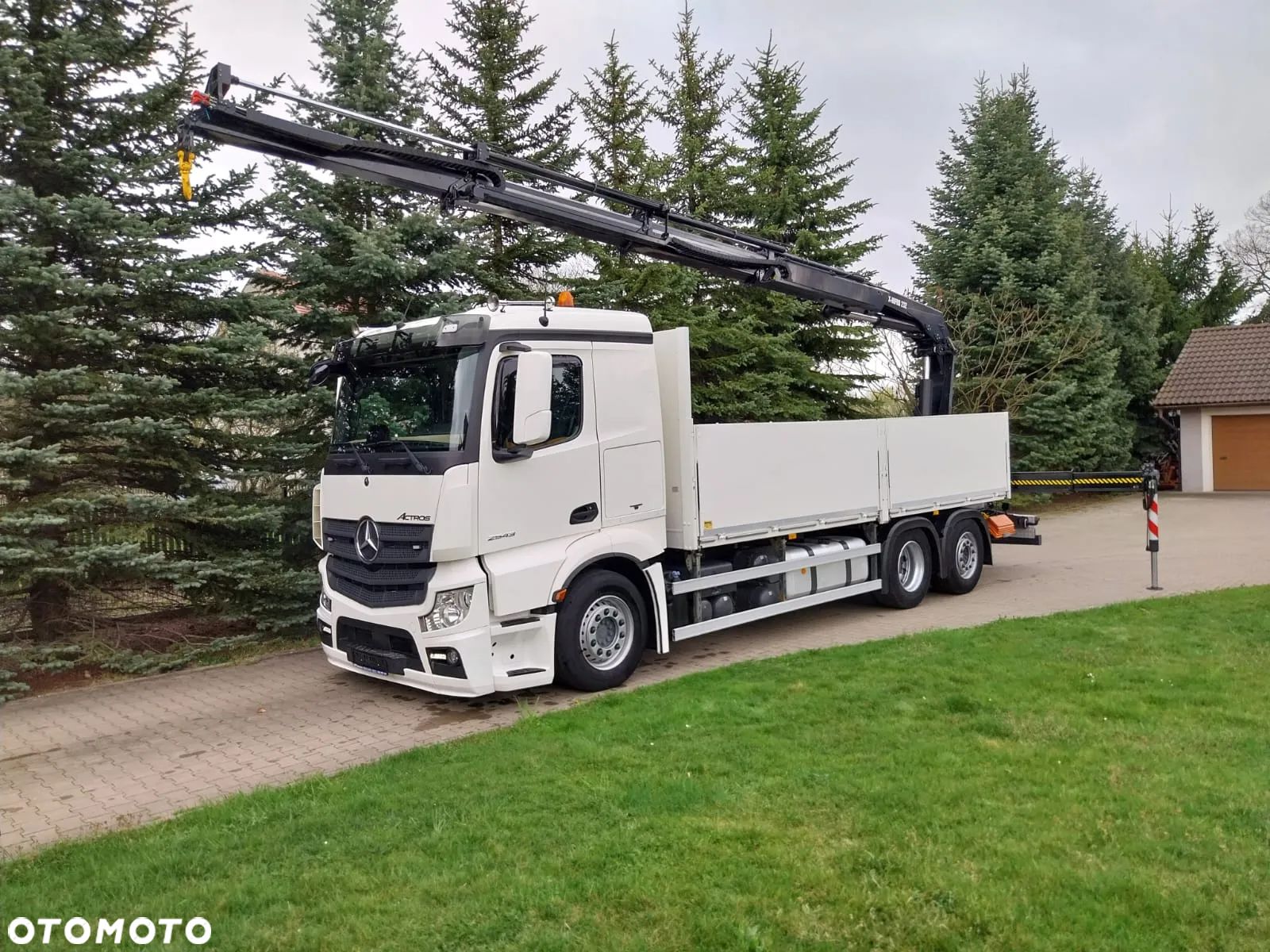 Mercedes-Benz Actros z HIAB 232/ składany w Z/ pilot - 1