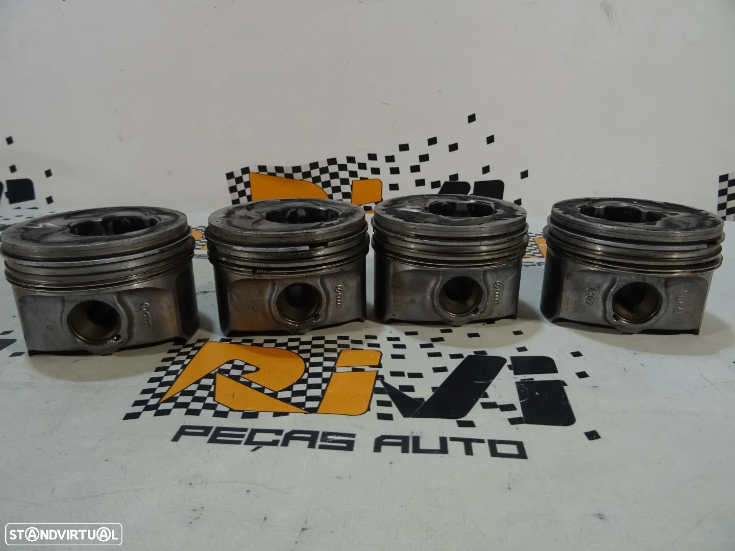 Pistões 2.0 TDI / 1.9 TDI 8 Válvulas - 80 935 / 80935 - 4