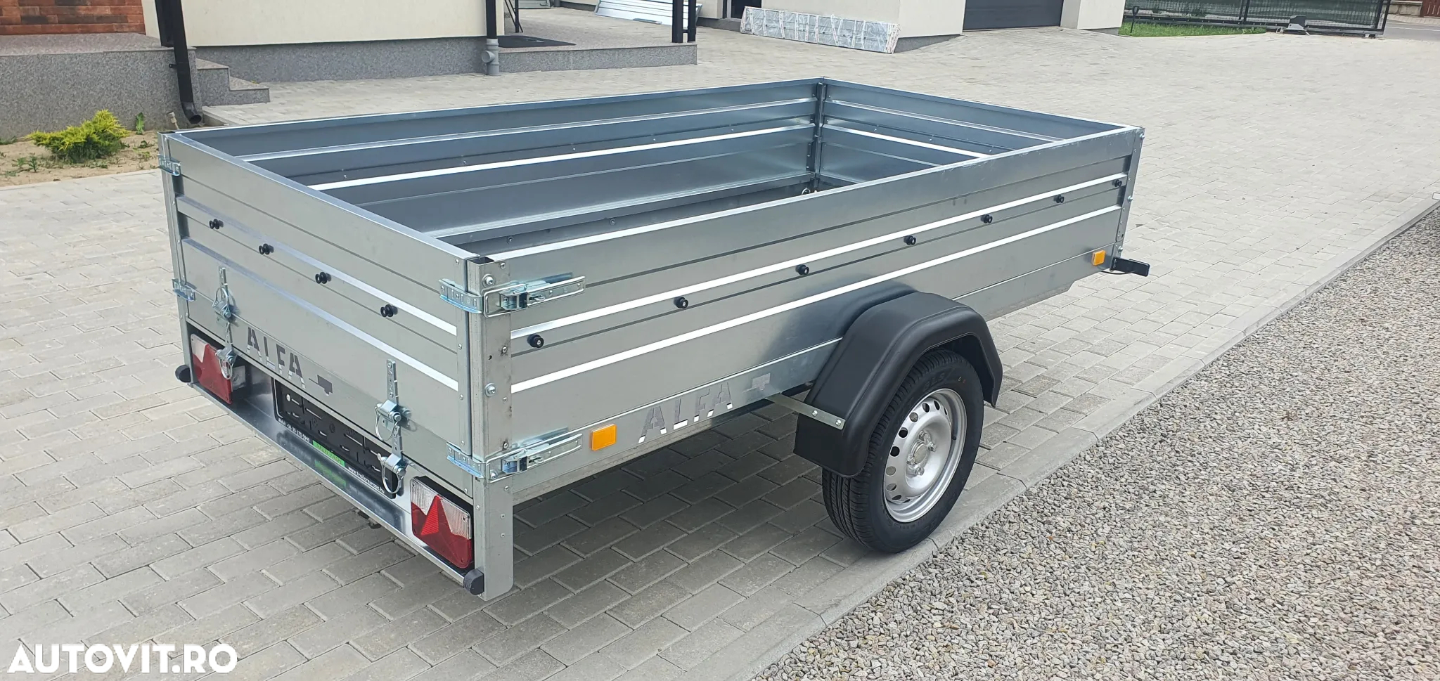 Trailer Europe ALFA -1,2 AXE ,Arc de foi,Al,750-3500kg - 24
