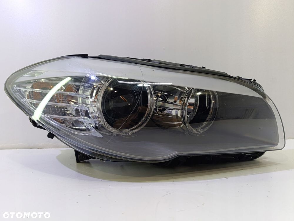 bmw f10 f11 prawa przednia lampa kompletna anglik tyc - 1