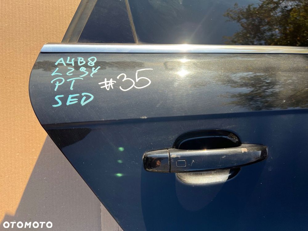 audi a4 b8 sedan drzwi prawe tylne prawy tył lz9y - 3