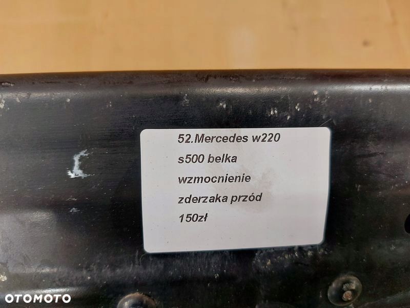 MERCEDES W220 S500 BELKA WZMOCNIENIE ZDERZAKA PRZÓD - 4