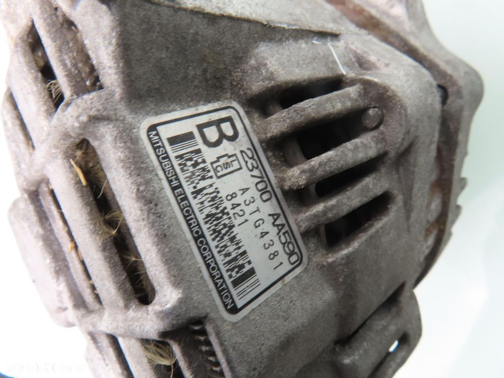 ALTERNATOR SUBARU OUTBACK III 2.0 D 23700AA590 A3TG4381 - 3