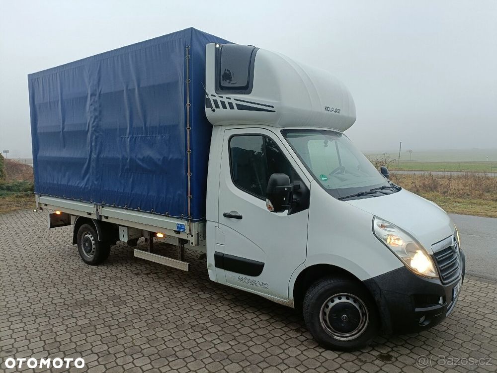 Opel MOVANO /8 EP/ firanka plandeka/ 2.3 163KM/ pneumatyczny fotel/ przegląd do 2028r - 8