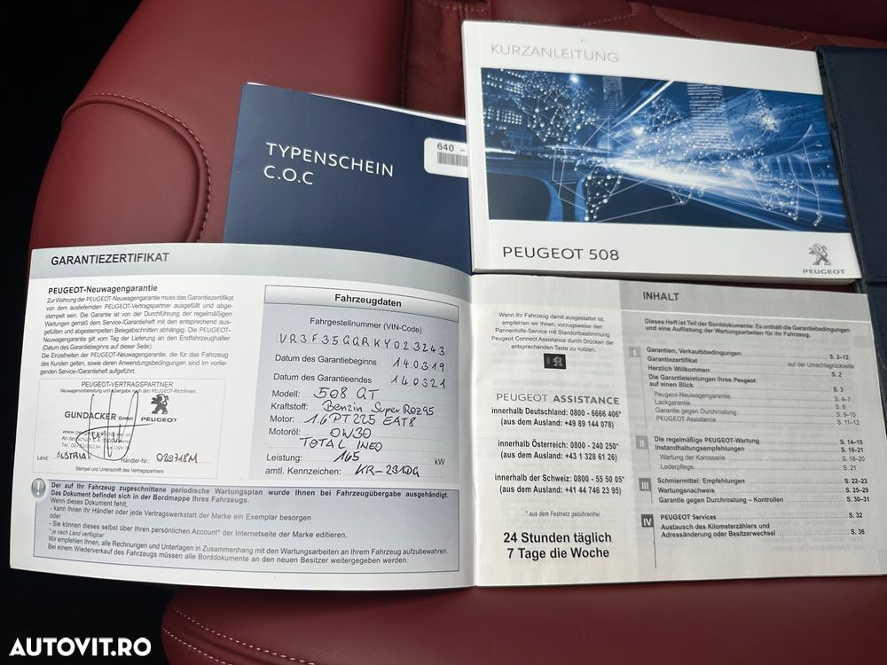 Peugeot 508 PureTech 225 EAT8 GT - 36