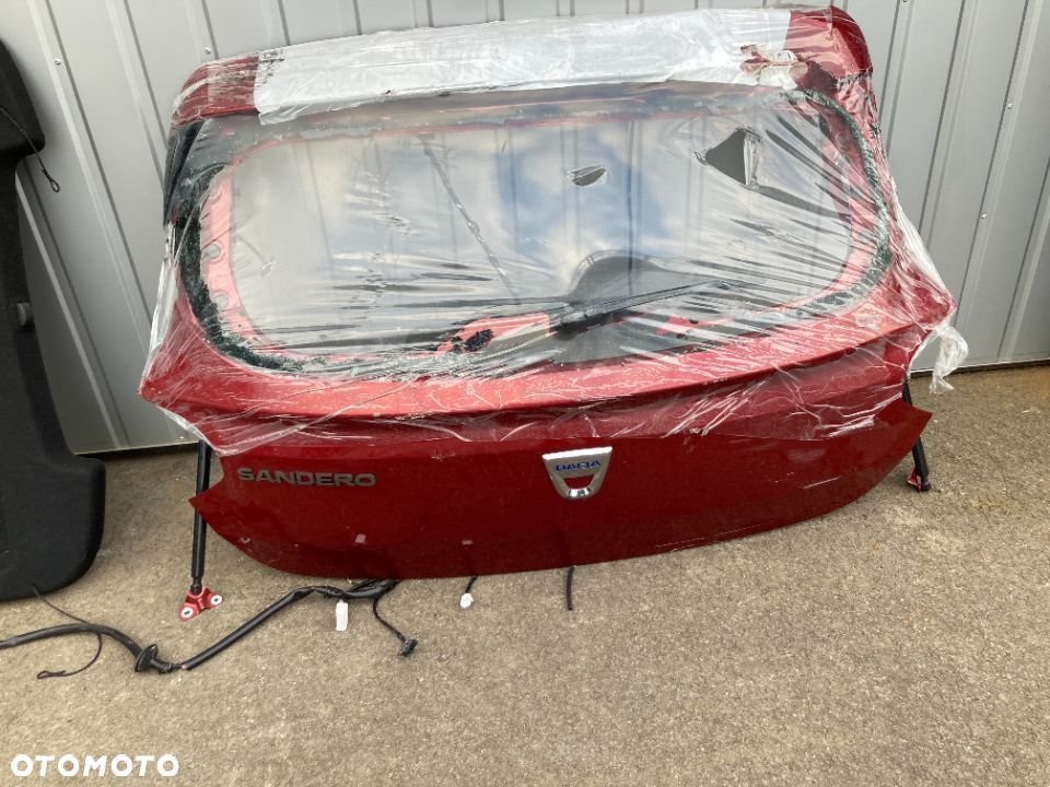 DACIA SANDERO 3 III 21r KLAPA TYLNA BAGAŻNIKA USZKODZONA Wwa - 3