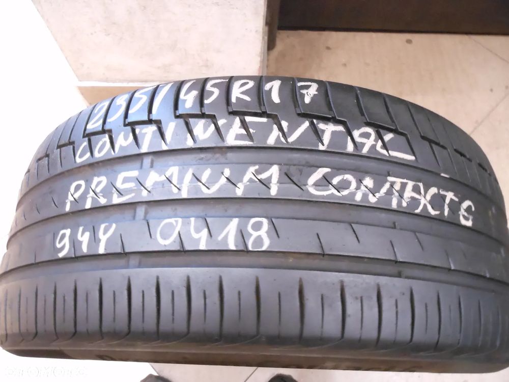 Opona Pojedyńcza 235/45r17 continnetal premium contact 6 6,3mm lato - 1