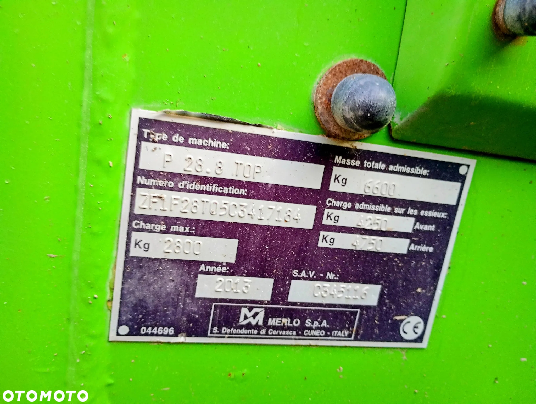 Merlo Merlo P28.8 TOP f 28 td t05 - 10
