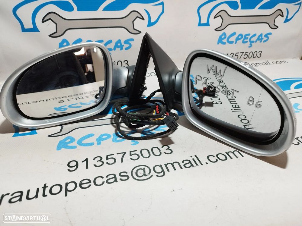 ESPELHO RETROVISOR ESQUERDO DIREITO VW VOLKSWAGEN PASSAT B6 3C1857507DP 3C1857507 3C1857508DM 3C1857508 ELETRICO AQUECIDO ESPELHOS RETROVISORES - 5