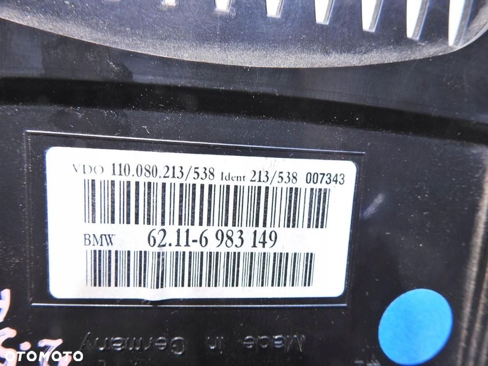LICZNIK AUTOMAT BMW E61 2.5 6983149 - 6