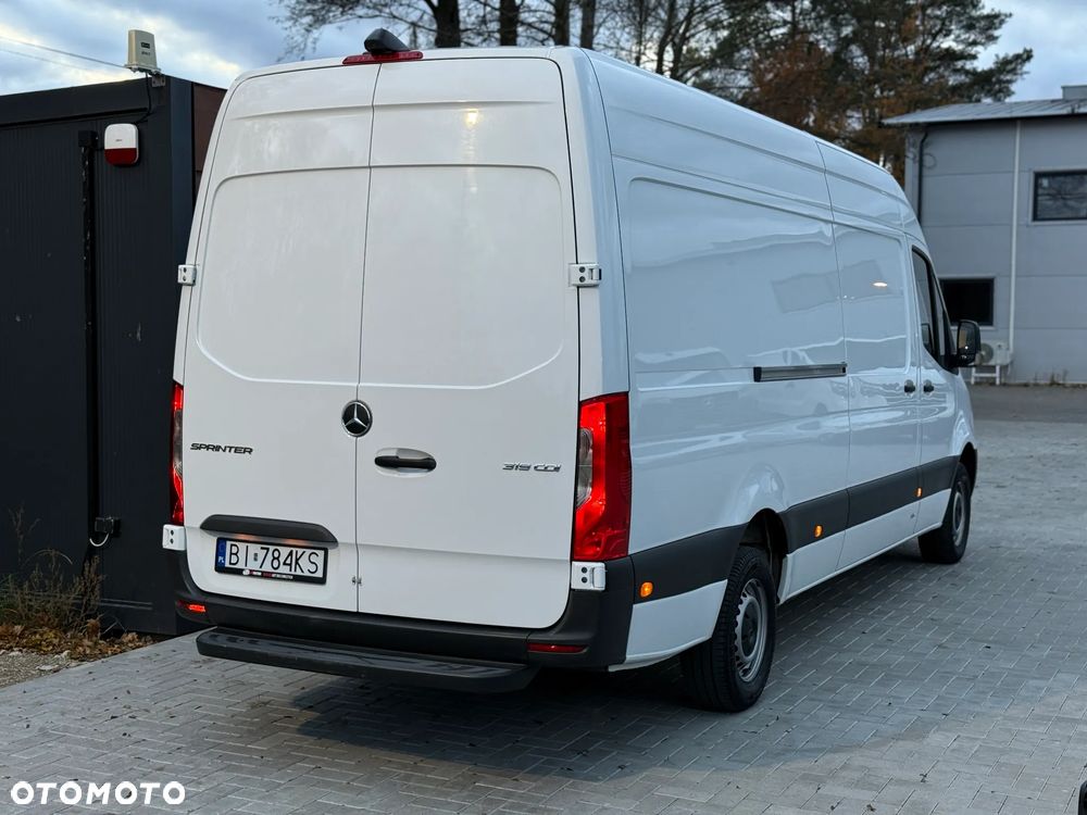 Mercedes-Benz Sprinter 319 CDI 190KM  / 2022R Maxi L3 H2 / Automat 9G Tronic / Serwis ASO - 10