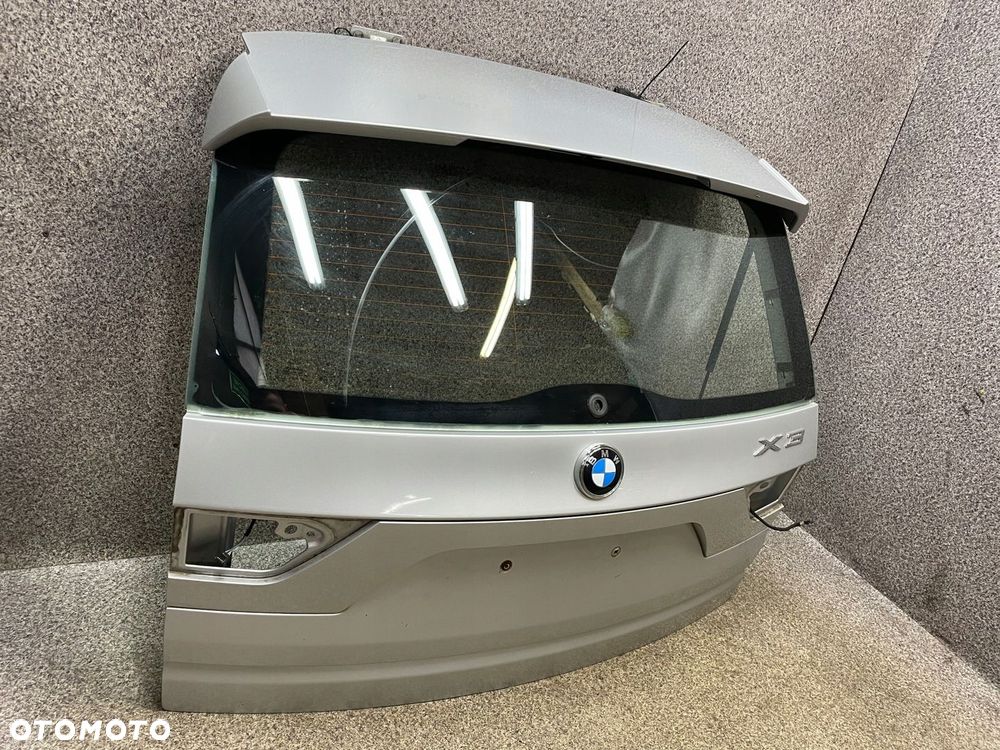 Klapa bagaznika szyba listwa tyl LIFT BMW X3 E83 354/7 srebrna 80 umFe ORG - 4