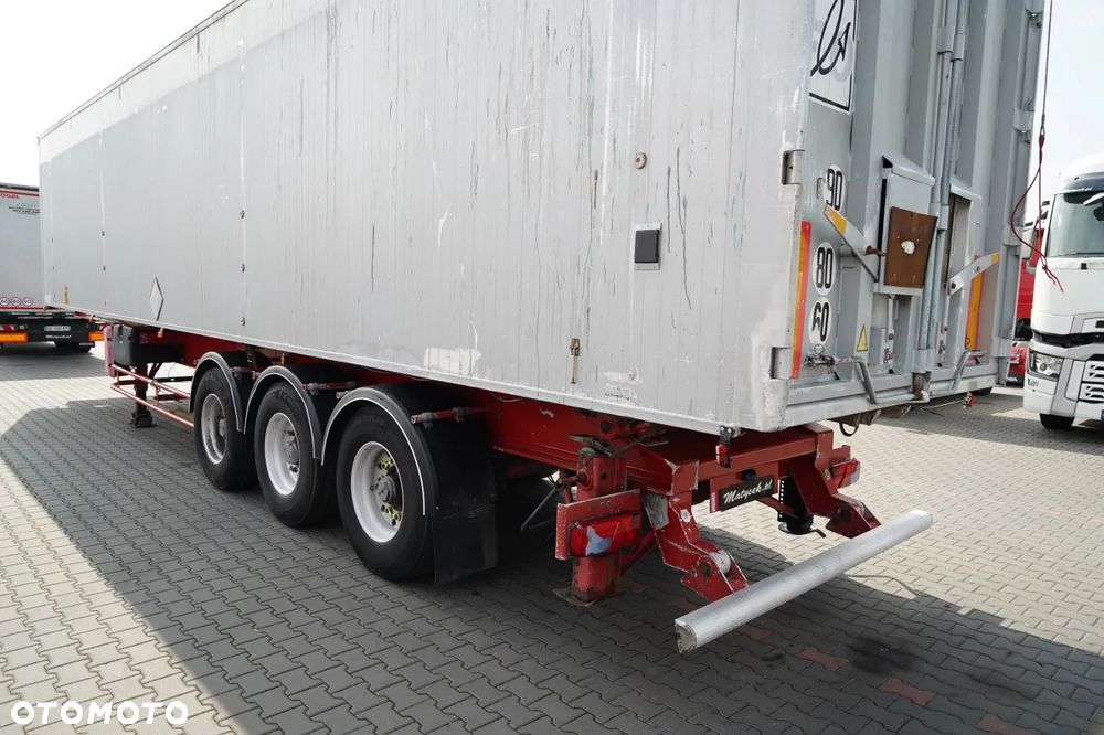 Benalu WYWROTKA 71 m3 / ALUMINIOWA  /  OŚ PODNOSZONA/ ALUFELGI / SPROWADZONA - 11