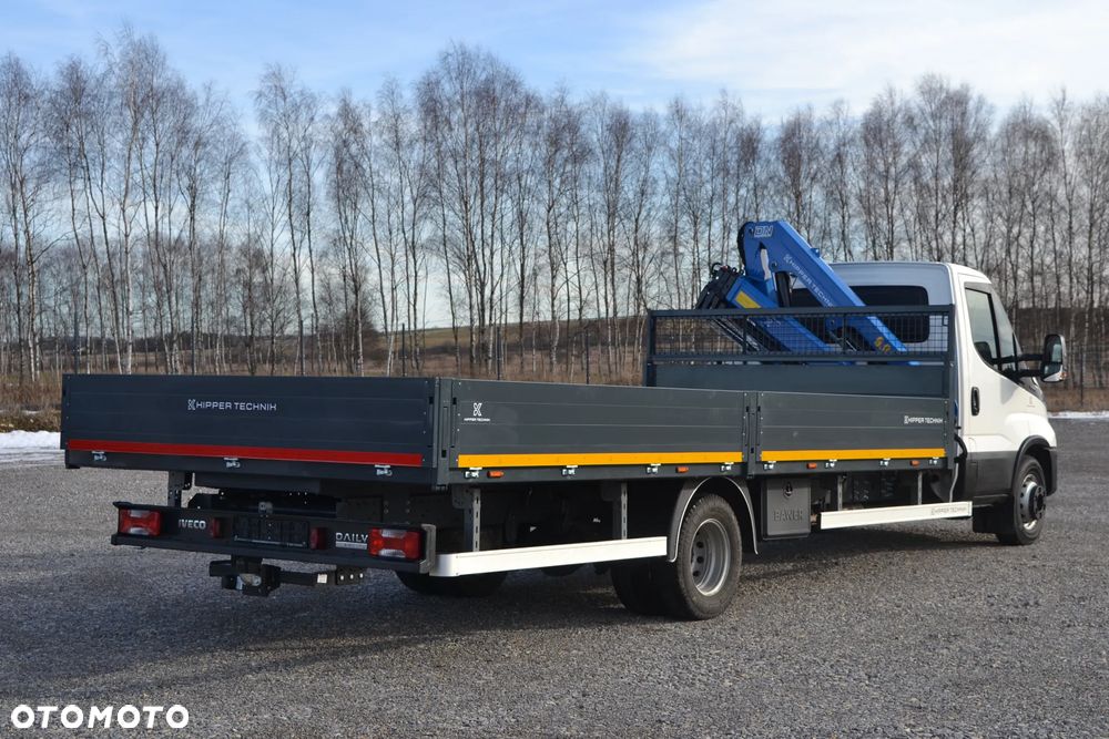 Iveco Daily 72C18 70C18 Skrzynia ładunkowa 5,6m + żuraw DN 6.0 S3 Sterowanie radiowe SCANRECO HDS Fassi Palfinger Hiab HMF HC - 11
