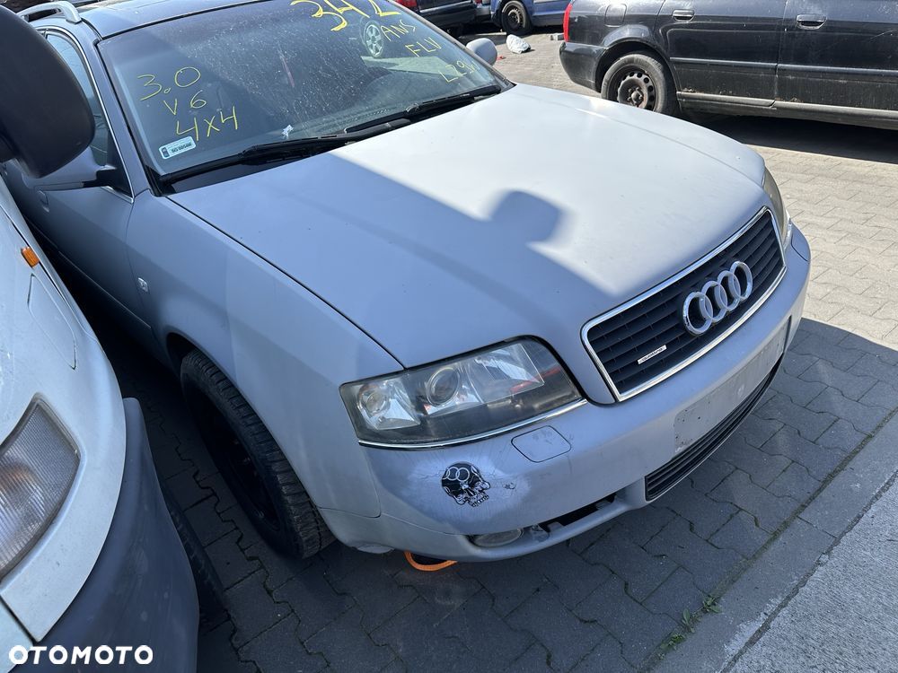 Audi a6 c5 lift 3,0 v6 silnik ans skrzynia fln na czesci przod klapa - 3