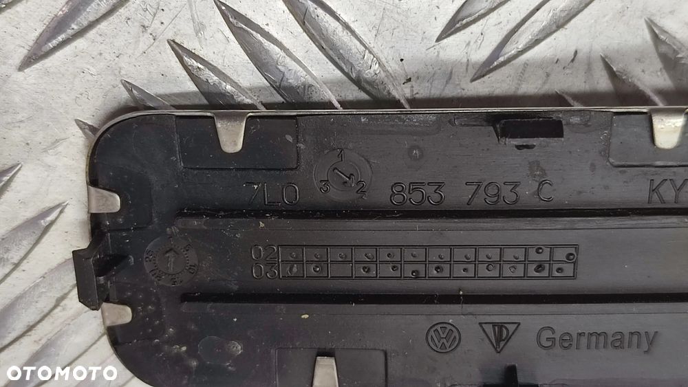 VW TOUAREG 7L 03-09R LISTWY NAKLADKI OZDOBNE PROGOWE PROGOW KOMPLET 7L0853655C 7L0853656C 7L0853793C 7L0853794C - 8