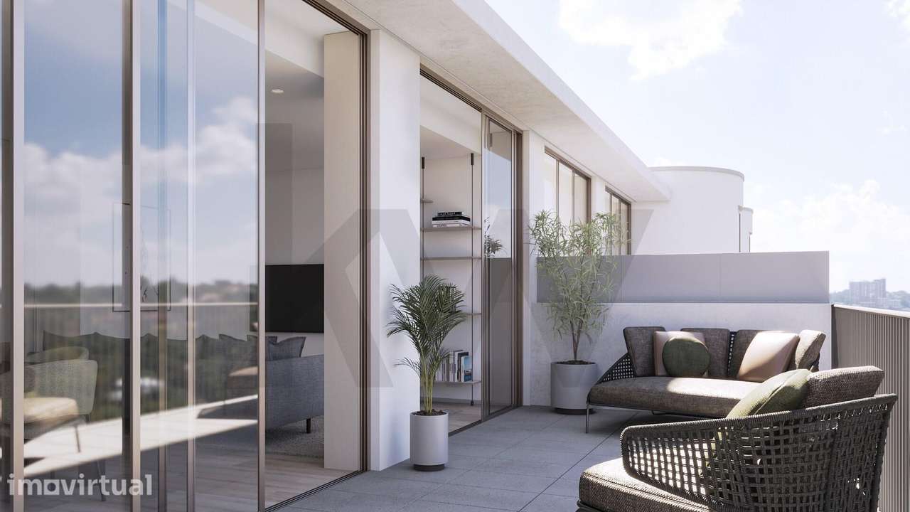 Apartamento T3 com Terraço de 40m2 - Grande imagem: 2/9