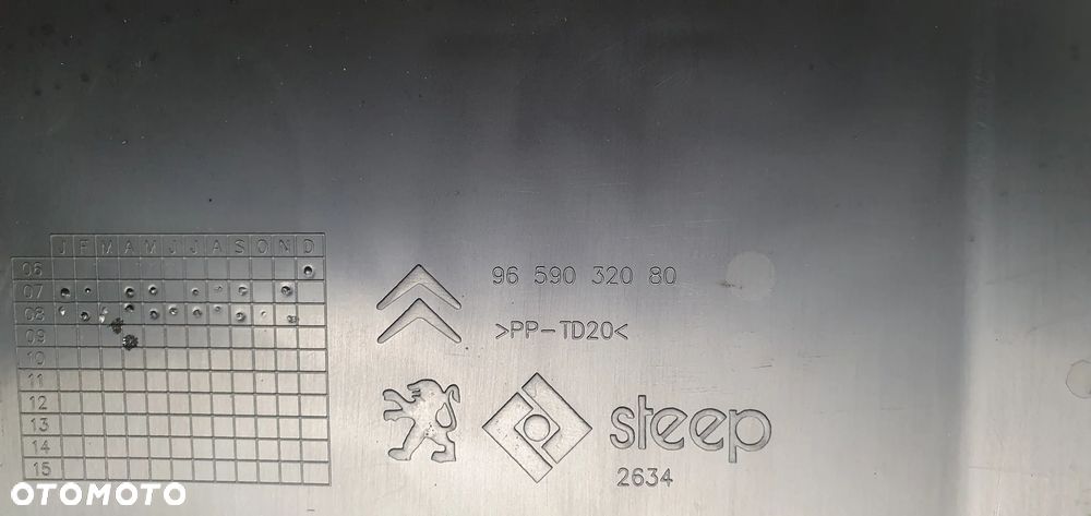 Obudowa pokrywa skrzynki bezpieczników Citroen C5 III - 7