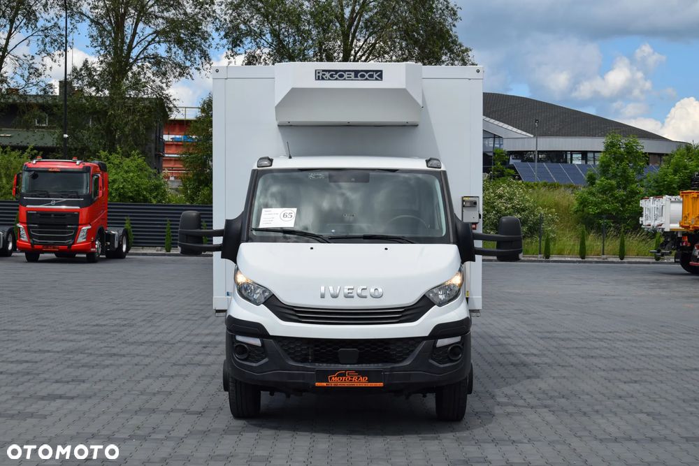 Iveco DAILY 70C18 / 3.0 - 180 KM / AUTOMAT HI-MATIC / 3 OSOBY / CHŁODNIA - MROŹNIA 4,55 M / FRIGOBLOCK / WINDA SORENSEN / KLIMA / TEMPOMAT / KAMERA COFANIA / REGULOWANE ZAWIESZENIE / SERWISOWANY / SPROWADZONY Z NIEMIEC - 2