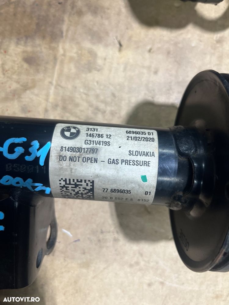 Amortizoare cu arc fata BMW g30 g31 2.0 diesel 2022 - 5