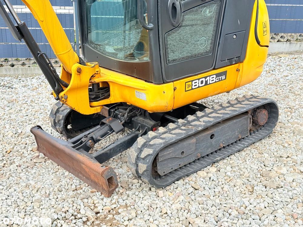 JCB MINIKOPARKA JCB 8018 3 Łyżki Stan IDEALNY - 6