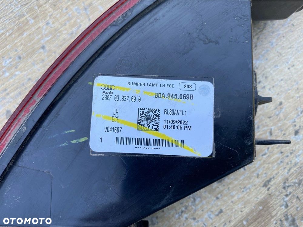 LAMPA TYLNA LEWA AUDI Q5 II LIFT 21- 80A945069B - 6