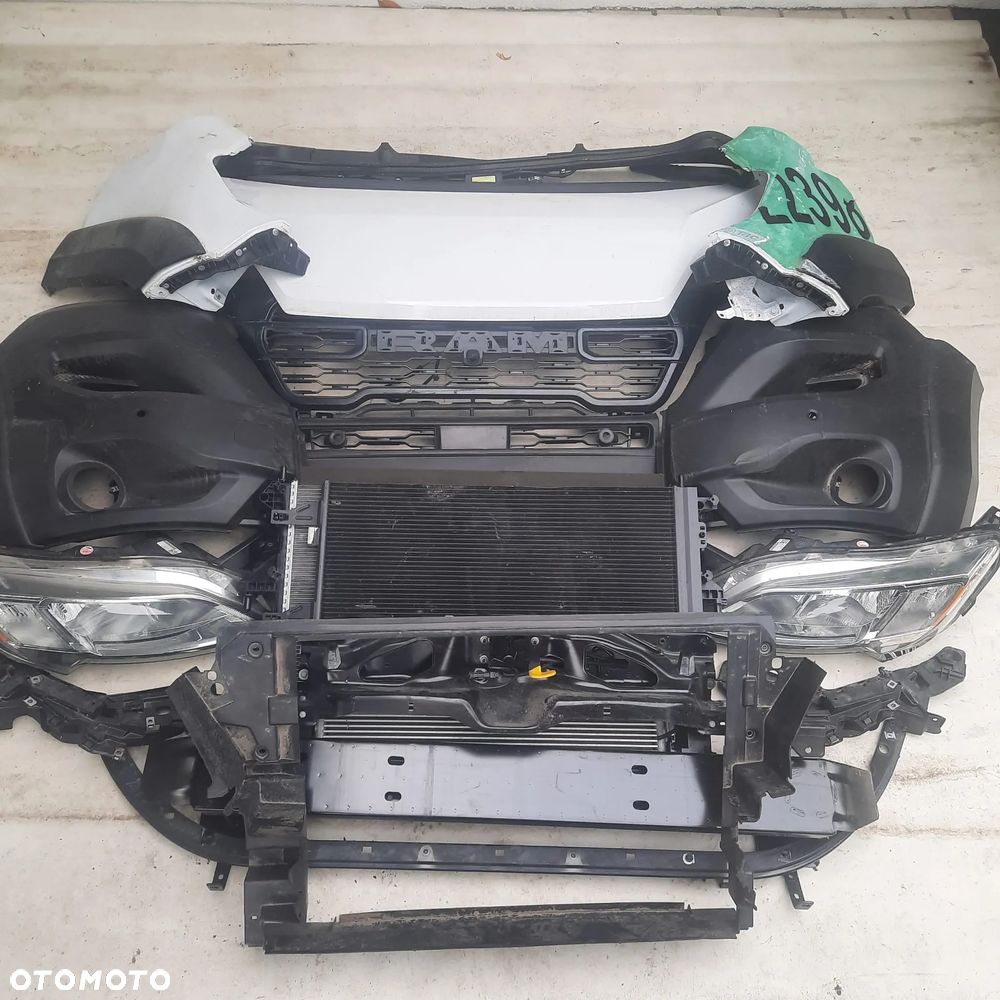 dodge ram promaster 3.6 kompletny przód lampy zderzak grill chłodnice maska - 1