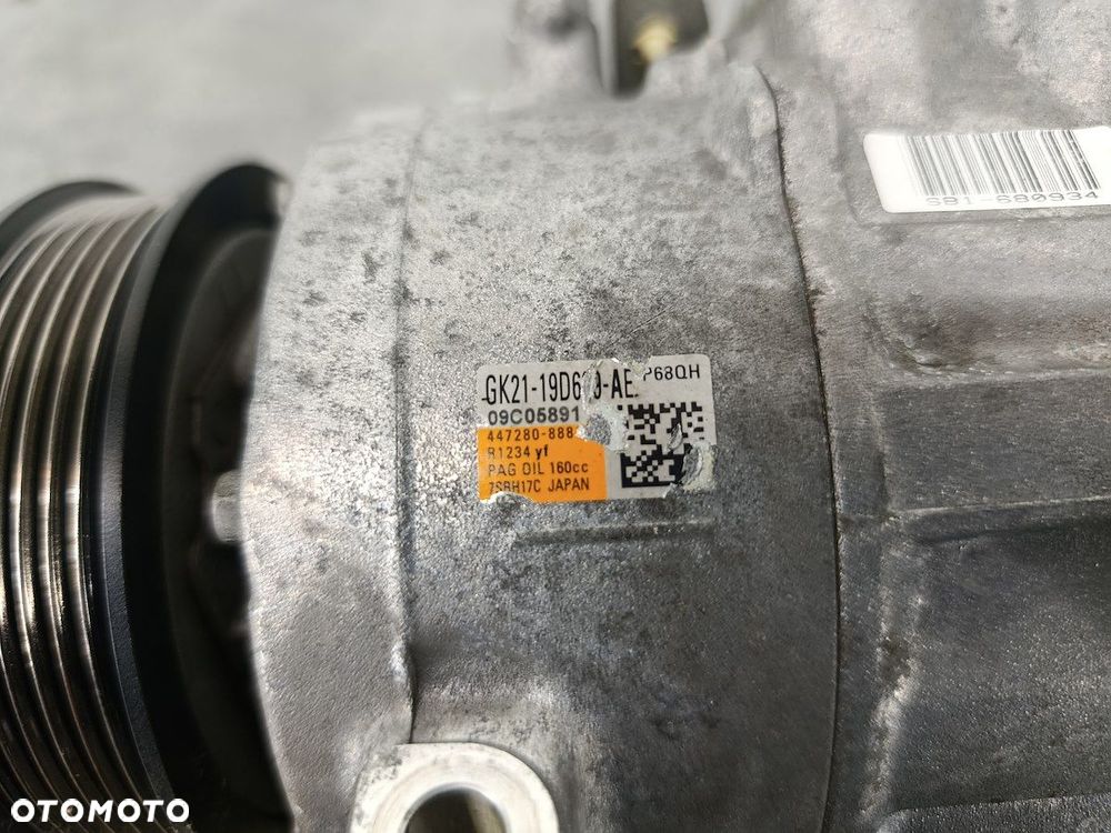 SPRĘŻARKA KLIMATYZACJI FORD TRANSIT CUSTOM GK21-19D629-AE 447280-8881 DENSO - 7