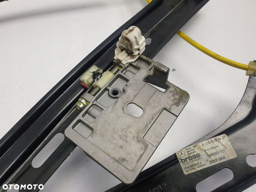 Mercedes A205 W205 PODNOŚNIK PRZEDNIEJ SZYBY prawy - 3