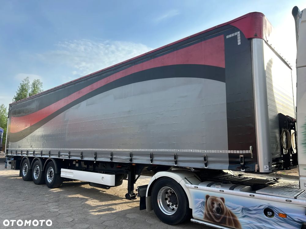 Wielton FIRANKA COILMULDA LIGHT / PODNOSZONY DACH / SAF OSIE / OŚ PODNOSZONA / ALUMINIOWE DESKI / BARDZO ŁADNY STAN / 08.2023 ROK !! - 6