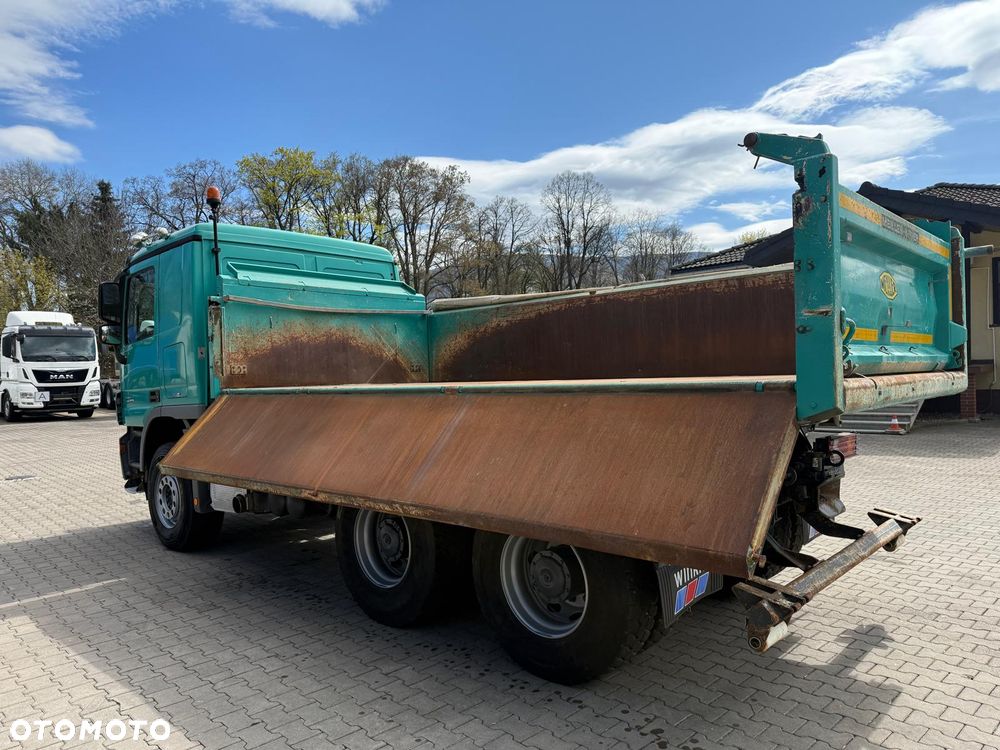 Mercedes-Benz 2644 ACTROS MP3 wywrotka 6x4, płyta pług, BORDMATIC - 3