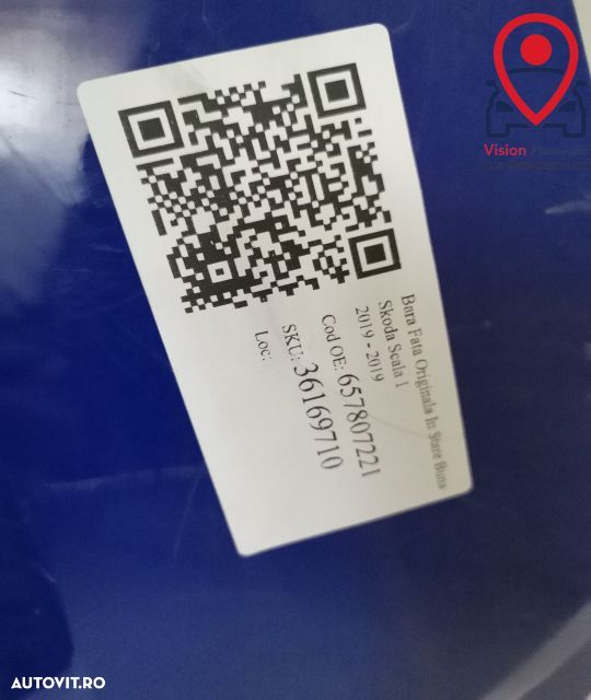 Bara Fata Originala In Stare Buna Skoda  Scala  1 [2019 - 2019] - 8