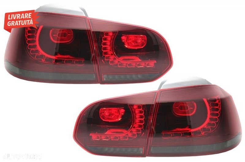 Faruri LED si Stopuri FULL LED VW Golf 6 VI (2008-2013) Facelift G7.5 GTI Design R- livrare gratuita - 9