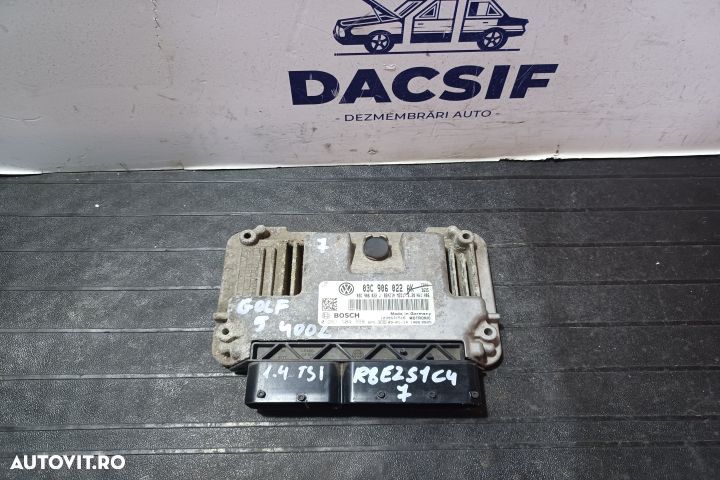 Calculator motor ECU 03C906022AK 0261S04398 - 1.4 TSI  03C906022AK 02 - 1