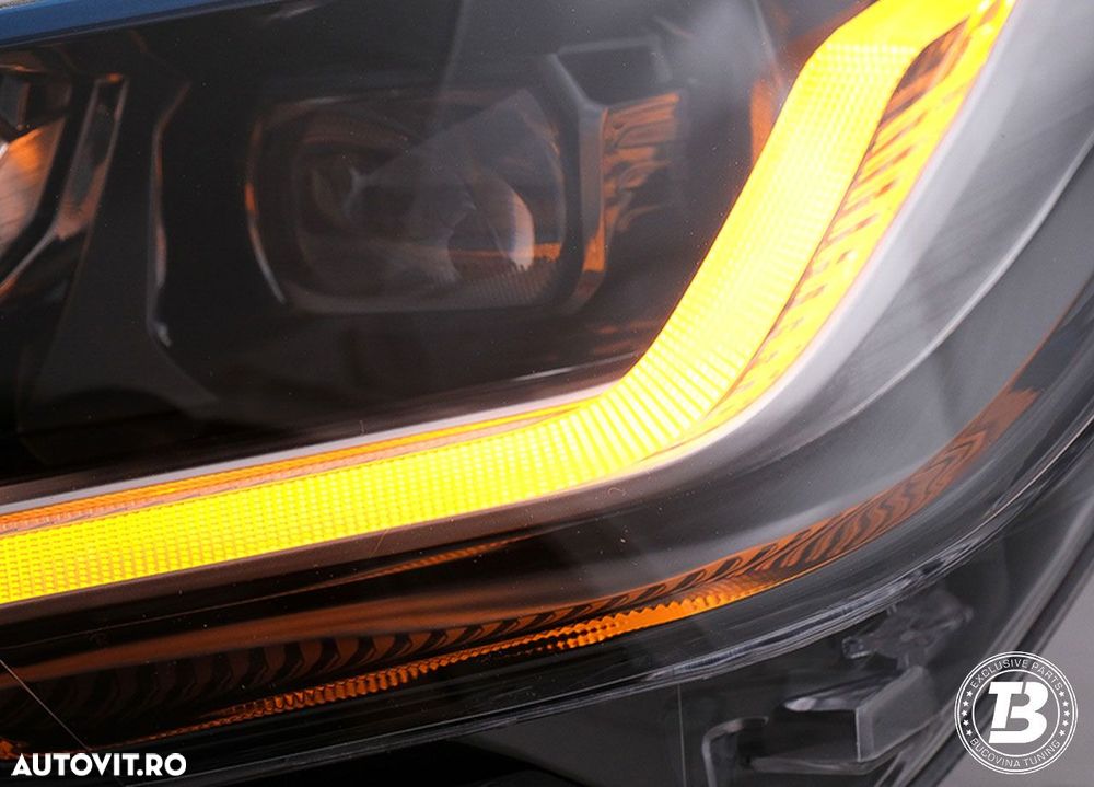 Faruri Full LED compatibile cu BMW X5 F15 Conversie la LED - 6